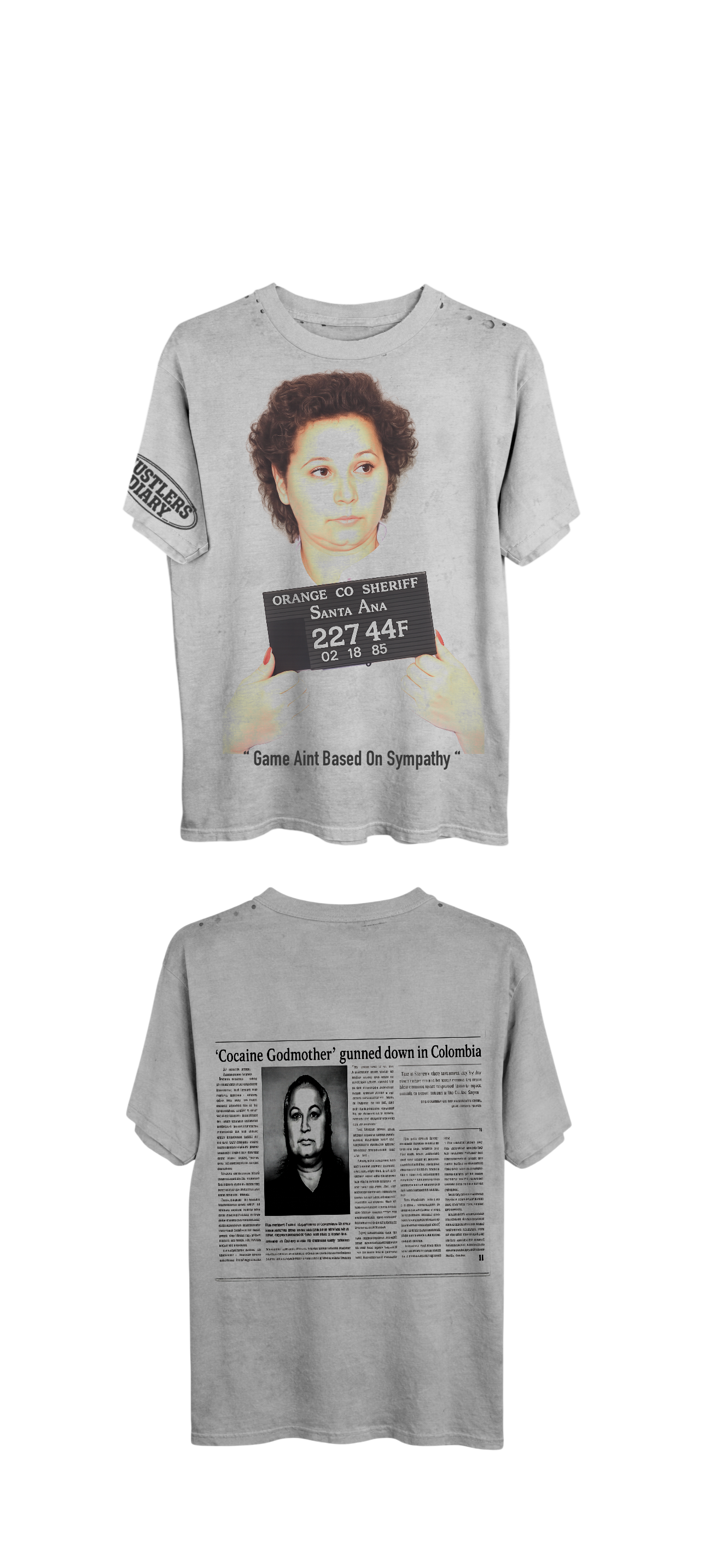 "Game Aint Based On Sympathy" Short Sleeve Tee