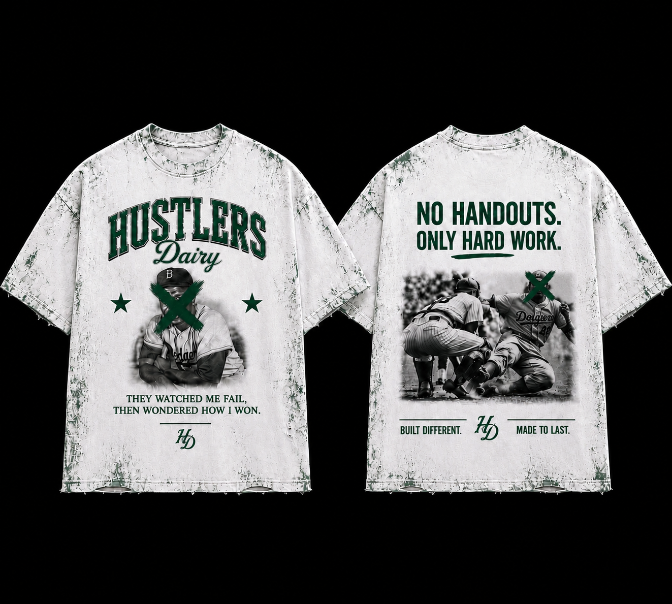 "No Handouts" Short Sleeve Tee
